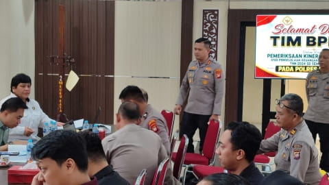 BPK RI Periksa Pengelolaan BMN Polres Kubu Raya
