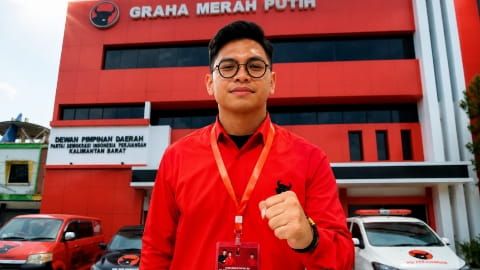 Melki Sedek Huang, Wakil Ketua DPD PDI Perjuangan Kalbar.