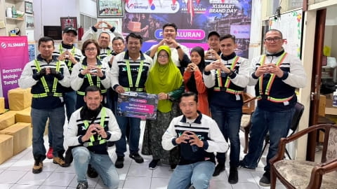 Rayakan HUT ke-81 RI, XLSMART Gelar 81 Miles for Indonesia