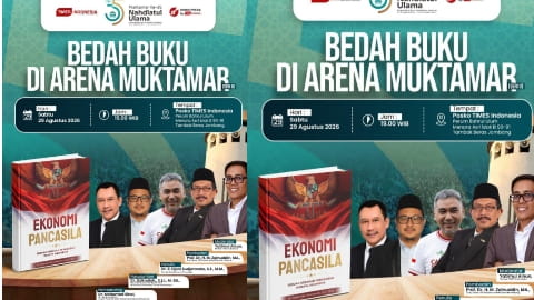Bedah Buku Ekonomi Pancasila Meriahkan Muktamar NU ke-35 di Jombang