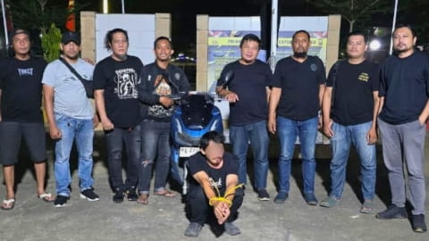 Curi Motor dan Aki Mobil, Pelaku Dibekuk di Kampung Beting