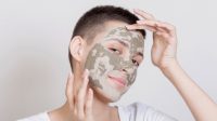 Ilustrasi clay mask