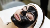 Ilustrasi Charcoal mask
