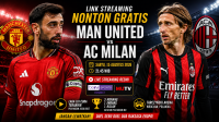 Manchester United vs Ac Milan, Sumber Foto : Gemini AI