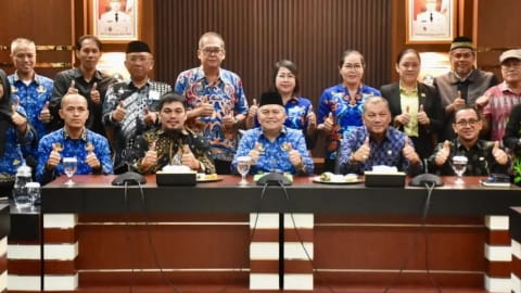 Bahas Percepatan APBD Perubahan, Banggar Bengkayang Sambangi Kubu Raya