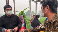 Asap Karhutla Ganggu Warga, Forum Peduli Ibu Pertiwi Bagikan Masker KN95