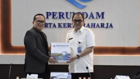 Sujiwo Kaji Pengelolaan Air Bersih ke Perumdam Tangerang