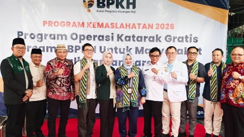 Kakanwil Kemenag Kalbar Apresiasi Operasi Katarak Gratis BPKH