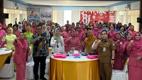 BKOW Kalbar Luncurkan GATI, Perkuat Peran Ayah Cegah Kekerasan