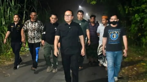 Sujiwo Ajak Masyarakat Jaga Kualitas Jalan