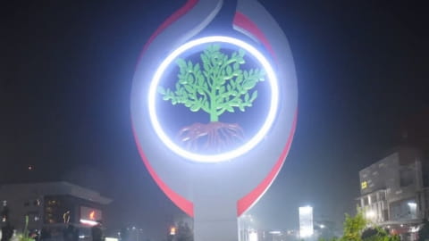 Bundaran Gaforaya Bakal Dilengkapi Videotron dan Lampu Akrilik