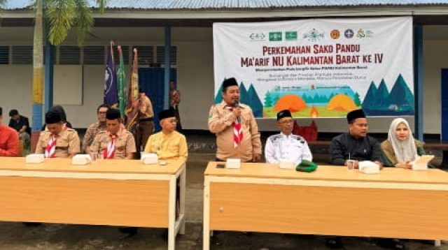 SAKO Pandu Ma’arif NU Kalbar IV Resmi Dibuka, Rebutkan Piala Bergilir PWNU